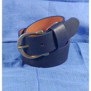 Men's Black Bonded Leather Belt XL